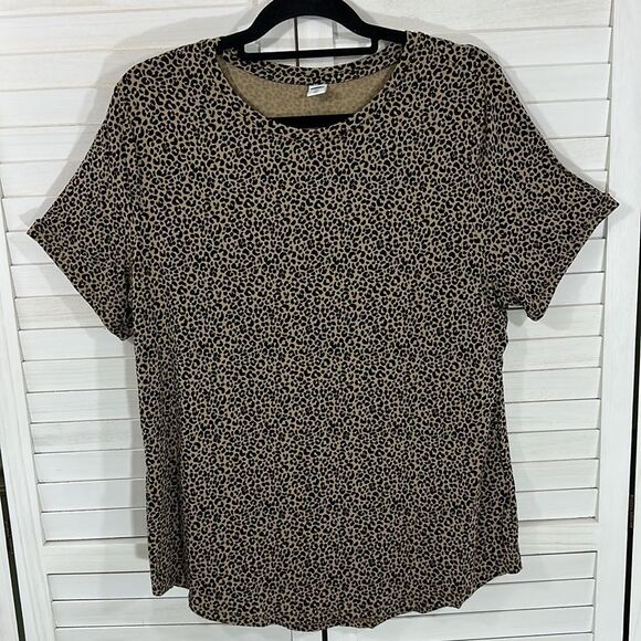 Old Navy Luxe Tees Size XL Bundle Leopard Print NWOT - Picture 10 of 14
